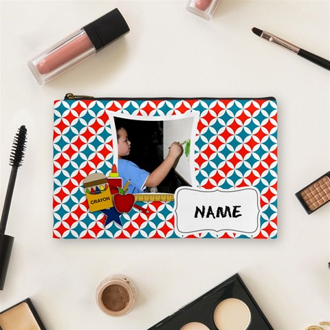 Cosmetic Bag (m): School Stuff2 By Jennyl Front