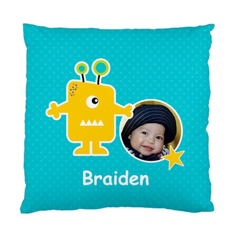 Cushion Case (one Side) : Monster 1 By Jennyl Front