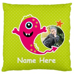 Large Cushion Case (One Side) : Monster 4