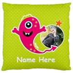 Large Cushion Case (Two Sides) : Monster 4