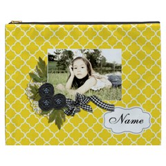 Cosmetic Bag (XXXL): Black Ribbon