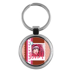 love - Key Chain (Round)