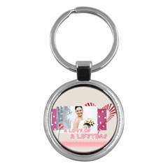 love - Key Chain (Round)