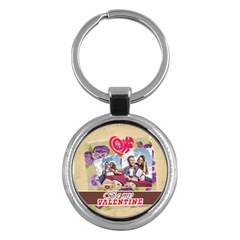 love - Key Chain (Round)