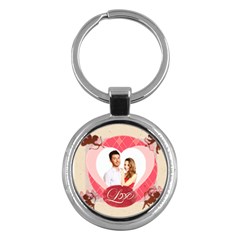 love - Key Chain (Round)