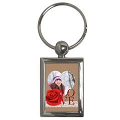 love - Key Chain (Rectangle)