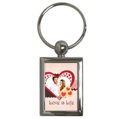 love - Key Chain (Rectangle)