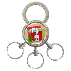 xmas - 3-Ring Key Chain