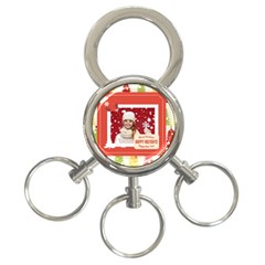 xmas - 3-Ring Key Chain