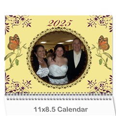 any occcassion  Calendar 2025 - Wall Calendar 11  x 8.5  (12-Months)
