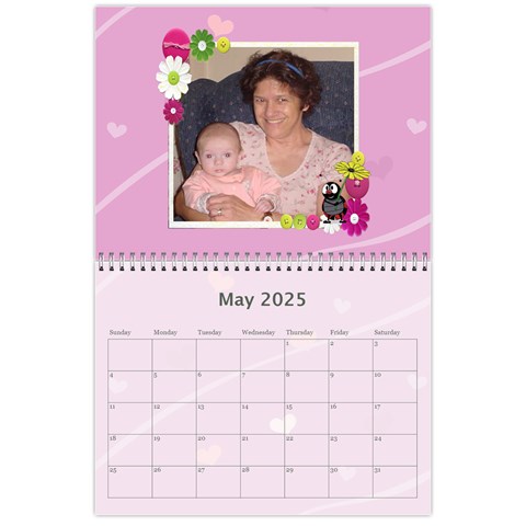 Any Occcassion  Calendar 2025 By Kim Blair May 2025