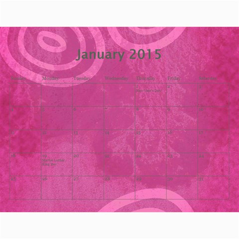 Calendar Feb 2015