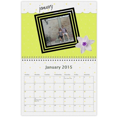 My Calendar 2015 By Carmensita Jan 2015