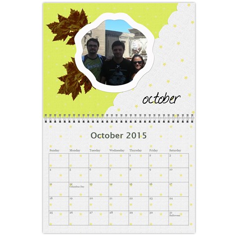 My Calendar 2015 By Carmensita Oct 2015
