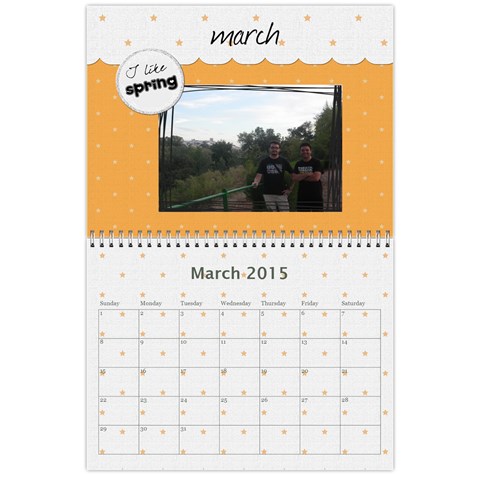 My Calendar 2015 By Carmensita Mar 2015