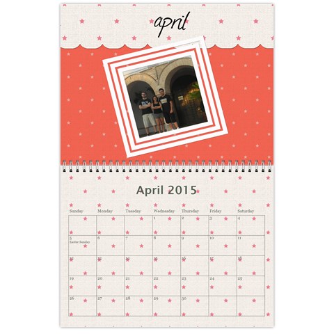 My Calendar 2015 By Carmensita Apr 2015