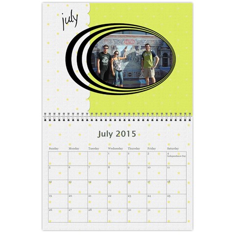 My Calendar 2015 By Carmensita Jul 2015