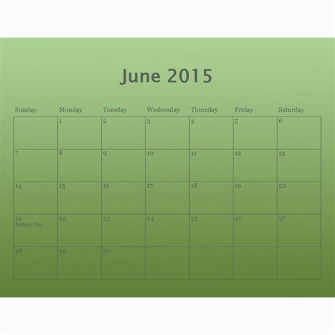 Calendar 2015 By Carmensita Dec 2015