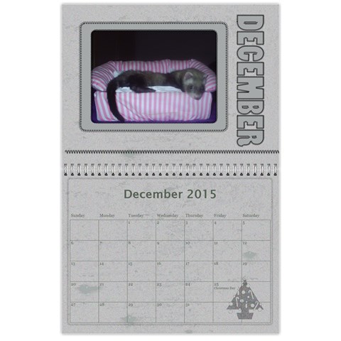 Calendar 2015 By Carmensita Dec 2015