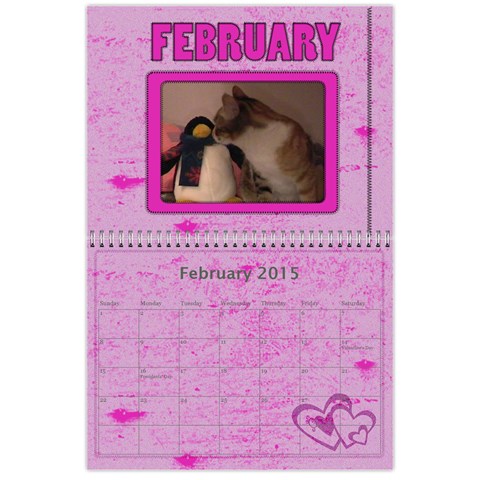 Calendar 2015 By Carmensita Feb 2015