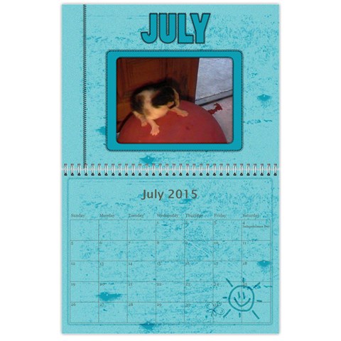 Calendar 2015 By Carmensita Jul 2015