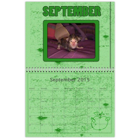 Calendar 2015 By Carmensita Sep 2015
