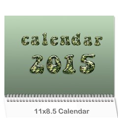 Calendar 2015 - Wall Calendar 11  x 8.5  (12-Months)