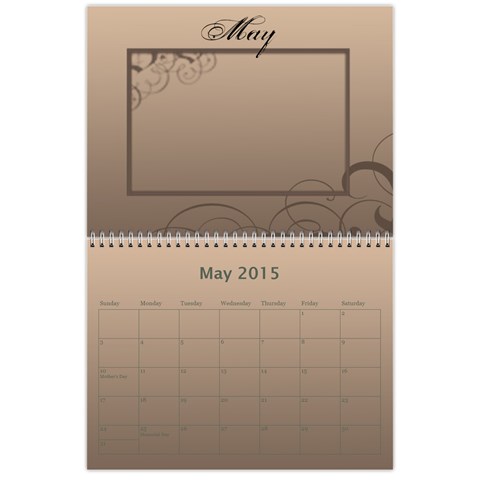 Calendar 2015 By Carmensita May 2015