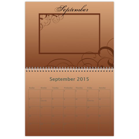 Calendar 2015 By Carmensita Sep 2015