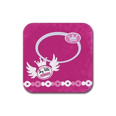 My little princess - Rubber Coaster (Square)