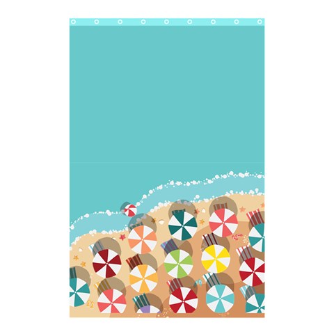 Summer By X Curtain(48  X 72 ) - 42.18 x64.8  Curtain(48  X 72 )