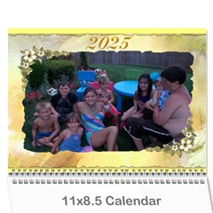 all occassion calendar 2025 - Wall Calendar 11  x 8.5  (12-Months)