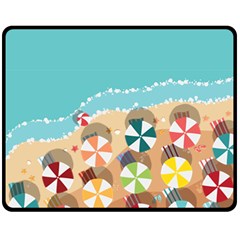 summer - Fleece Blanket (Medium)