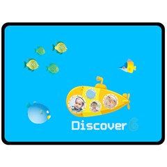 summer kids - Fleece Blanket (Large)