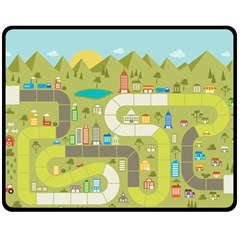 playground - Fleece Blanket (Medium)