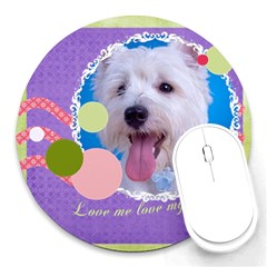 pet - Round Mousepad