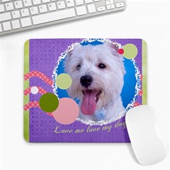 pet - Large Mousepad