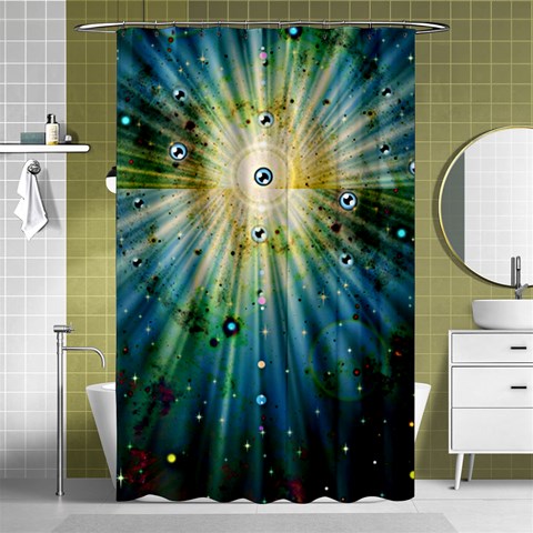 By Judith Pizzamiglio Curtain(48  X 72 ) - 42.18 x64.8  Curtain(48  X 72 )