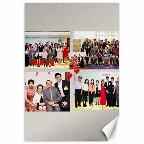 Family For Por Por 11.88 x17.36  Canvas - 1