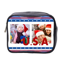 usa - Mini Toiletries Bag (Two Sides)