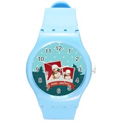 xmas - Round Plastic Sport Watch (M)