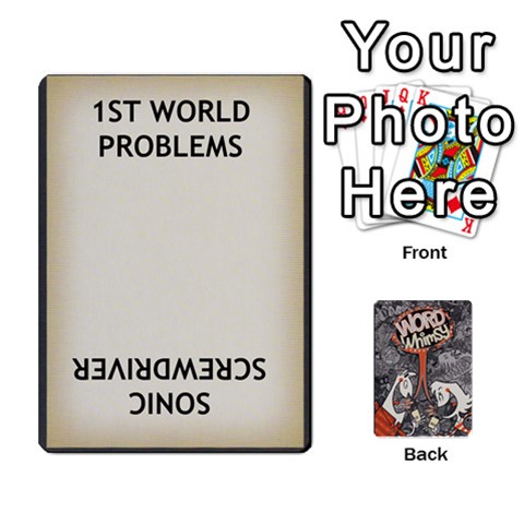 Word Whimsy Statement Cards By Endls Dremr Front - Spade2