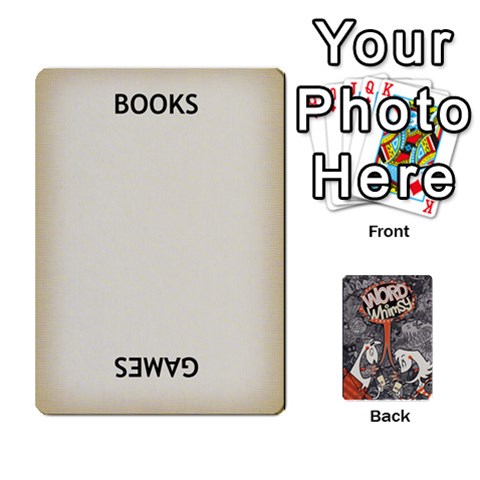 Word Whimsy Statement Cards By Endls Dremr Front - Spade4