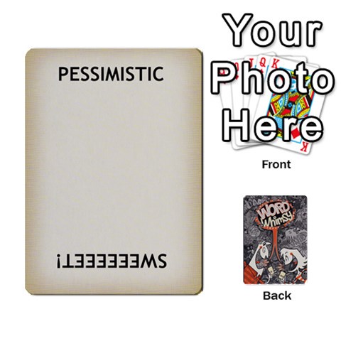 Word Whimsy Statement Cards By Endls Dremr Front - Diamond9