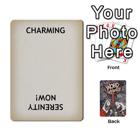 Word Whimsy Statement Cards By Endls Dremr Front - Spade6