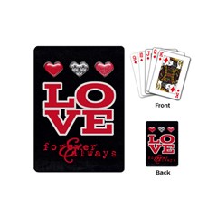 Love Cards - Playing Cards Single Design (Mini)