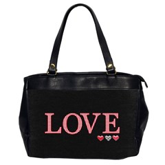Love Bag - Oversize Office Handbag (2 Sides)