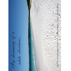jervis bay christmas card - Greeting Card 4.5  x 6 