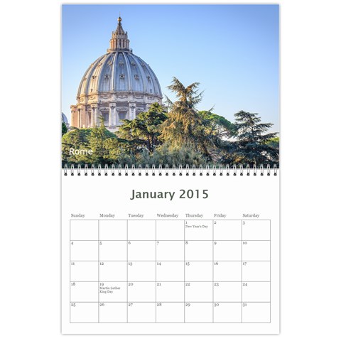Calendar2015 By Paul Eldridge Jan 2015
