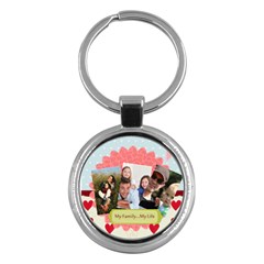 family - Key Chain (Round)